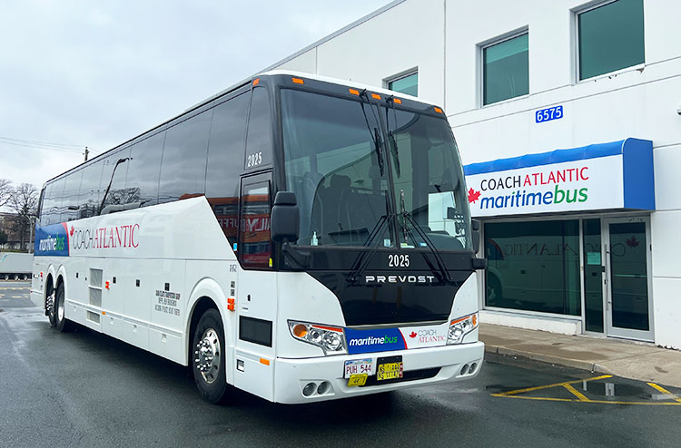 Coach Atlantic Maritime Bus Signs Multi-Year Contract for 50 Prevost Coaches
